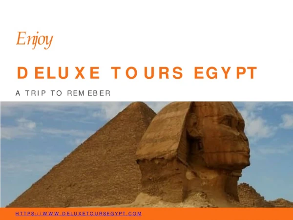 Egypt tours and vacation packages by Deluxe Tours Egypt
