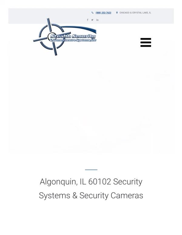 CCTV &surveillance systems-security cameras in Chicago