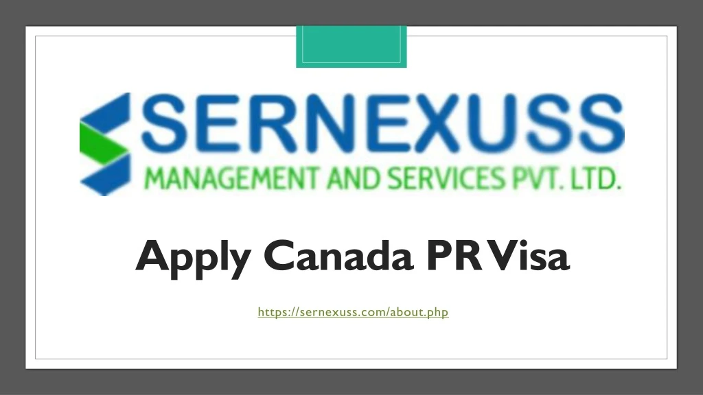 apply canada pr visa