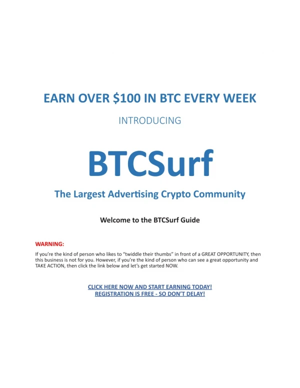 BTCSurf Review and Guide - Scam Or Legit