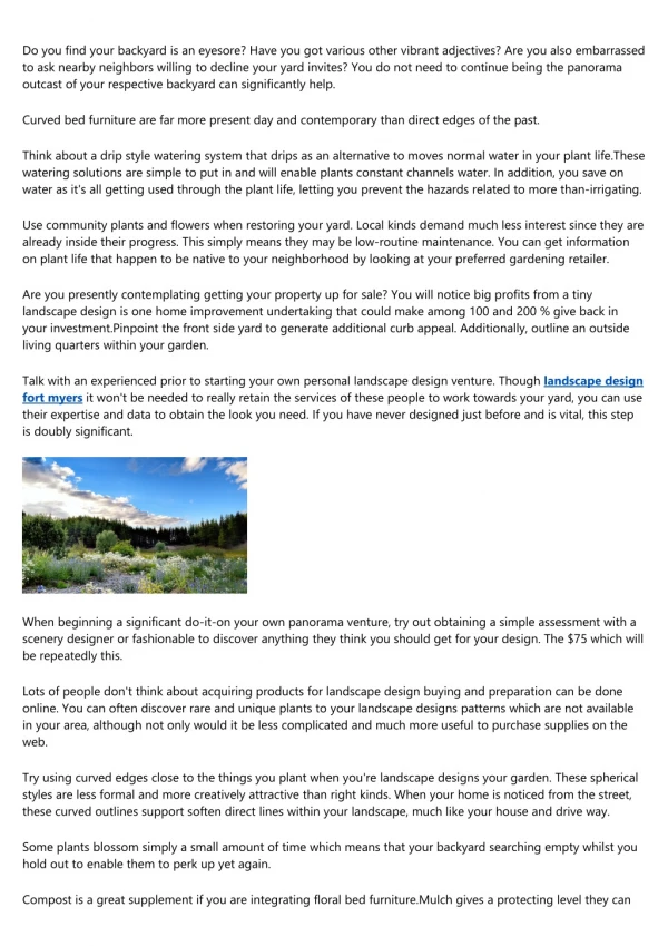 do you find your backyard is an eyesore have