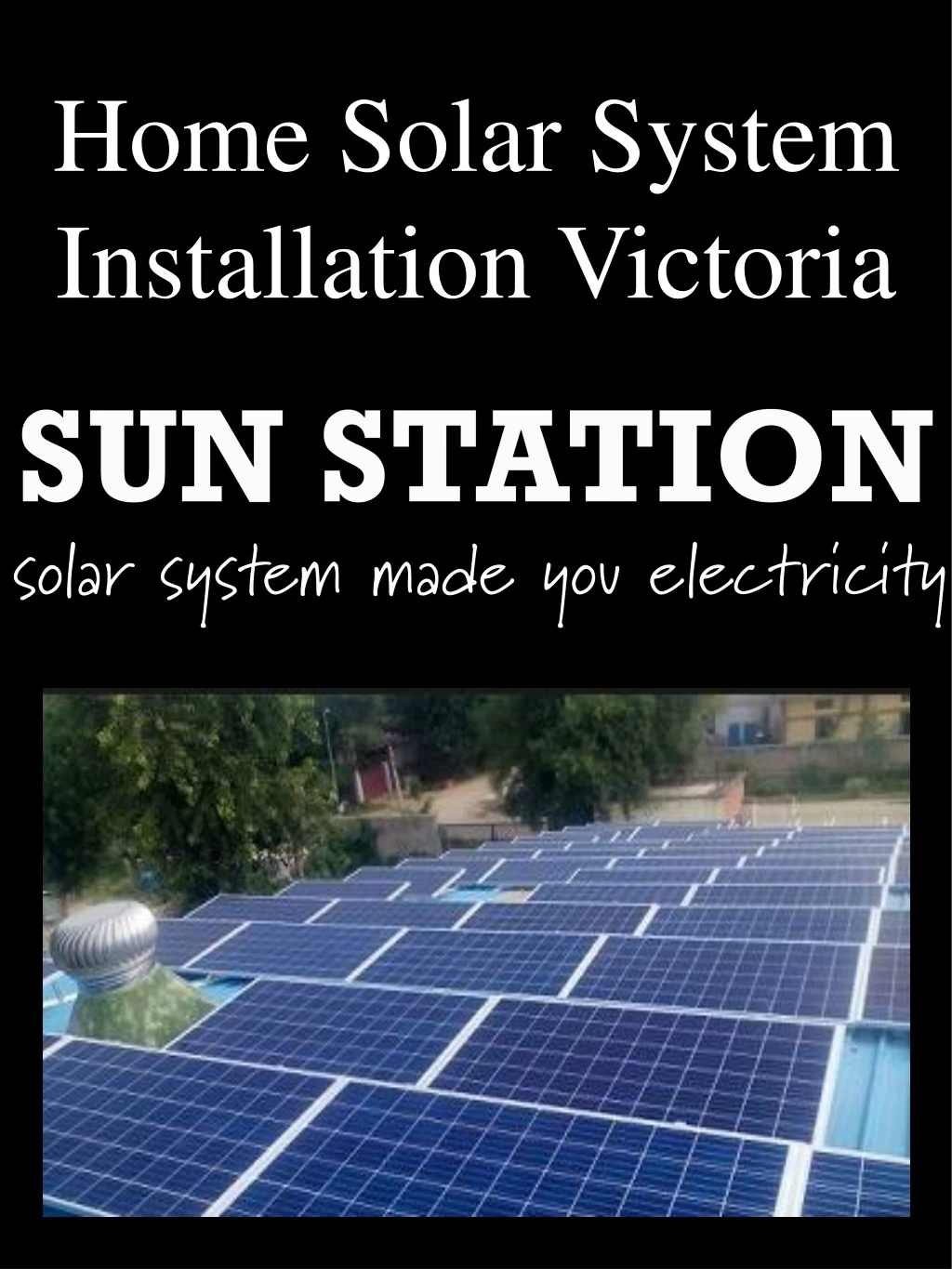 home solar system installation victoria