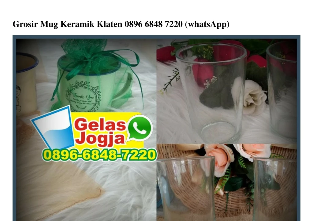 grosir mug keramik klaten 0896 6848 7220 whatsapp