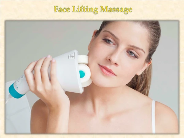 face lifting massage