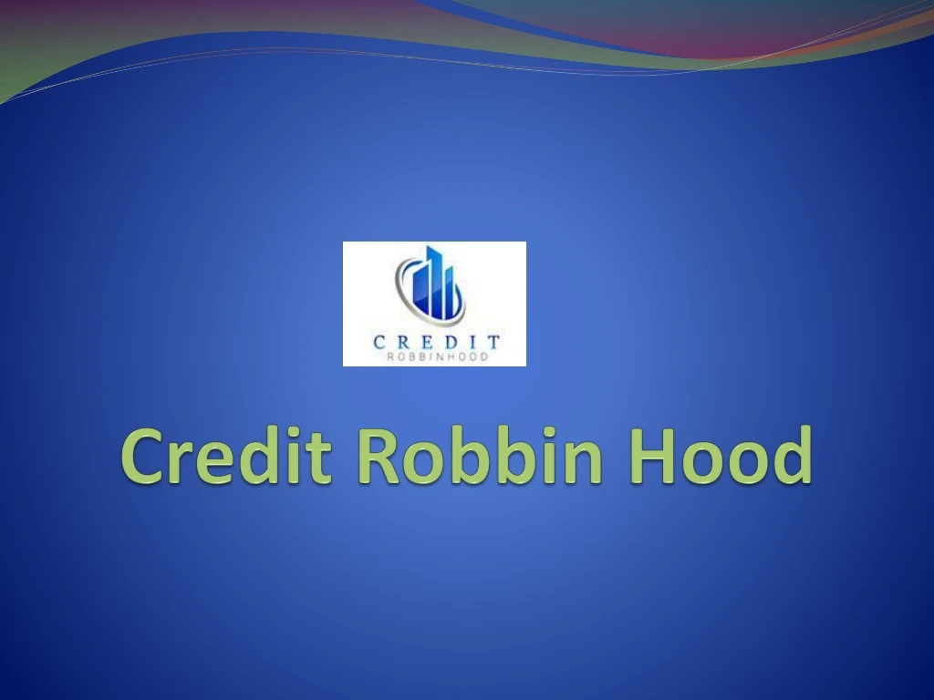 credit robbin hood