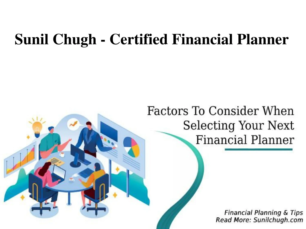 sunil chugh certified financial planner