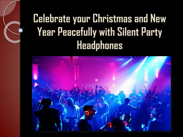 Silent Disco Headphones in Pune, Enjoy new year party all night