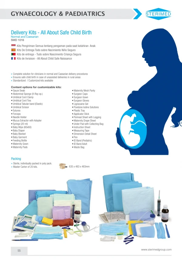 Delivery Kit, Patient Delivery Kit – All About Safe Child Birth
