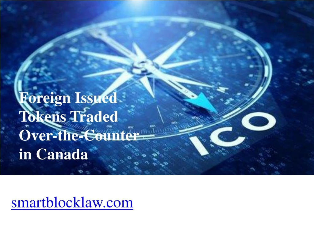 foreign issued tokens traded over the counter