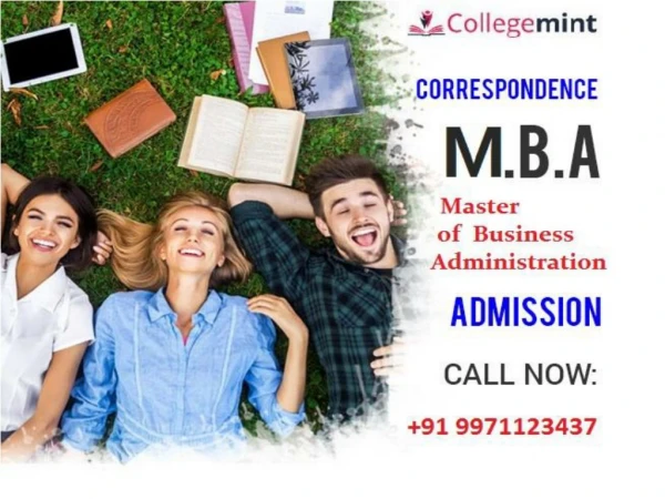 Distance MBA Course Admission | Fee Structure