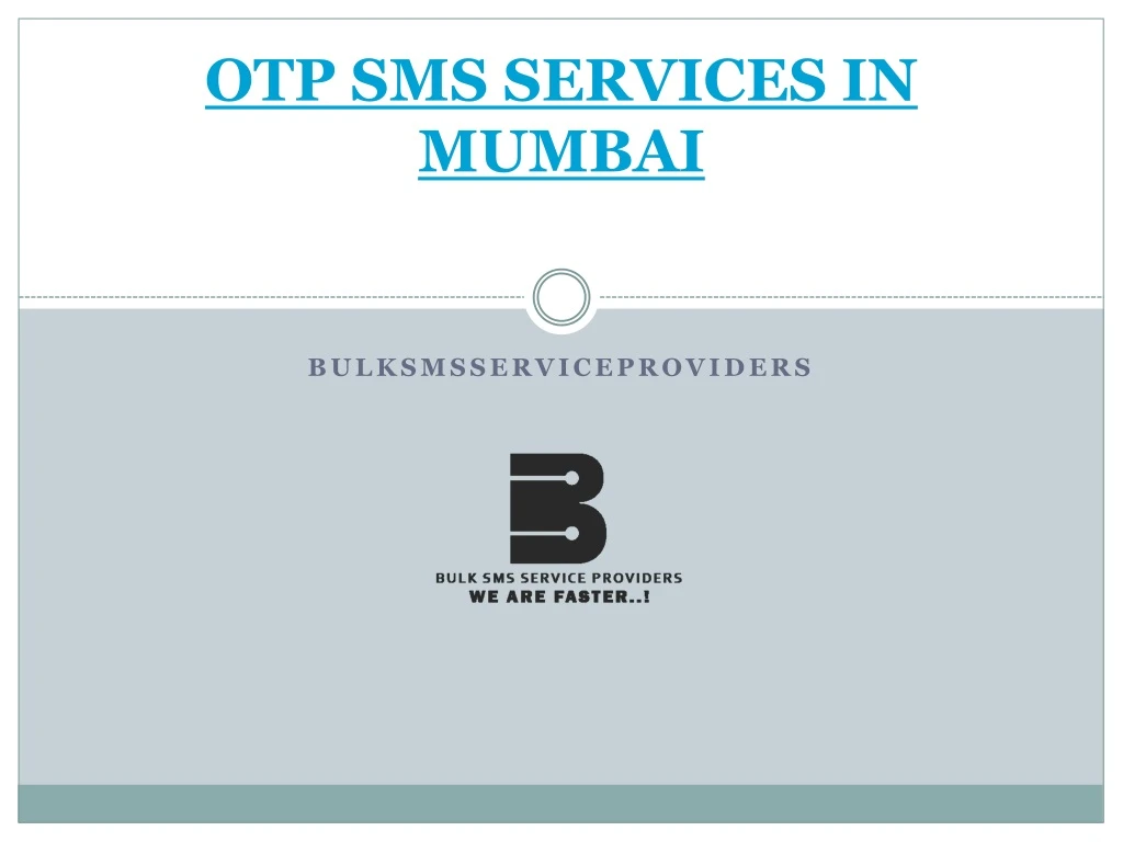 otp sms services in mumbai