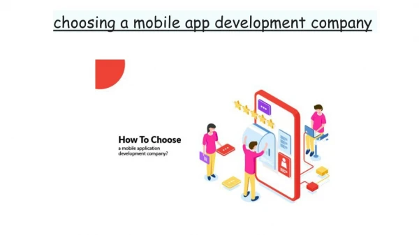 Tip to look out for before choosing a mobile app development company