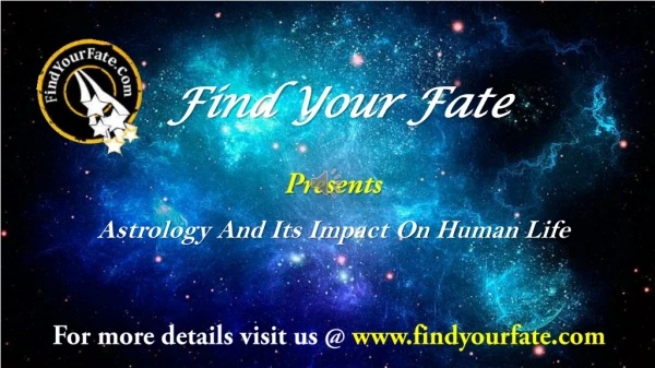 Astrology and its impact on human life
