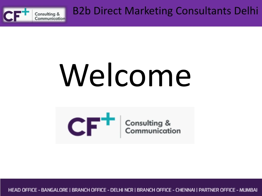 b2b direct marketing consultants delhi