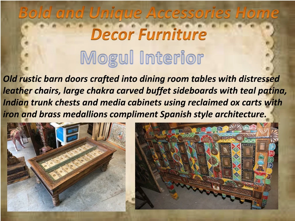 bold and unique accessories home decor furniture