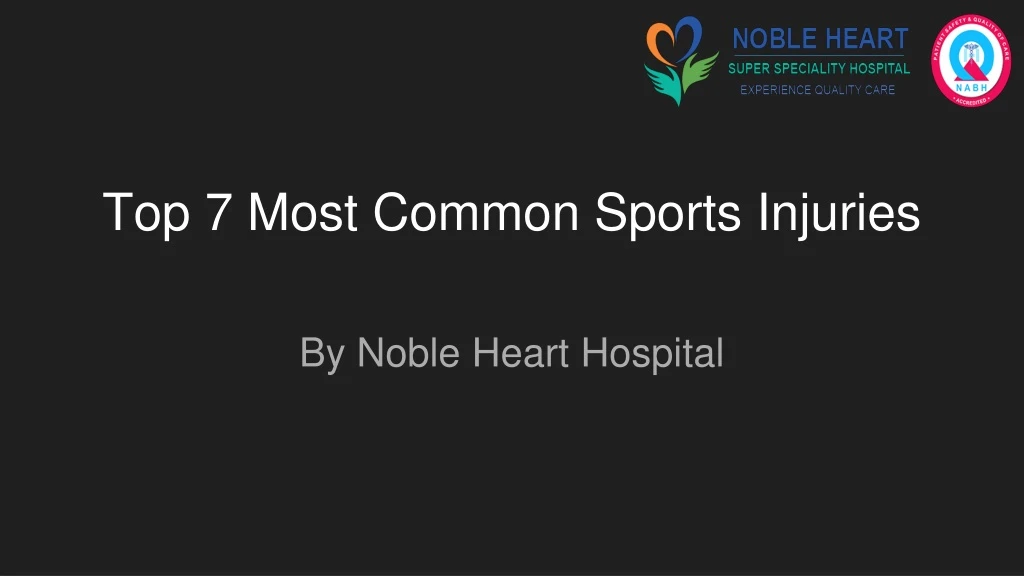 top 7 most common sports injuries