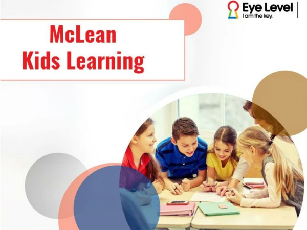 McLean Kids Learning Center: Helps your Kid choose the right direction