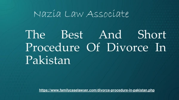 Divorce In Pakistan | Procedure Of Divorce In Pakistan