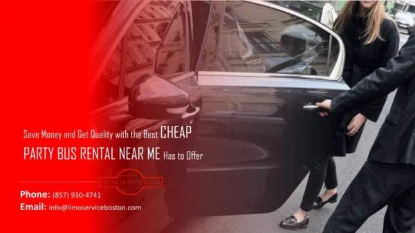 Save Money and Get Quality With the Best Cheap Limo Service Near Me