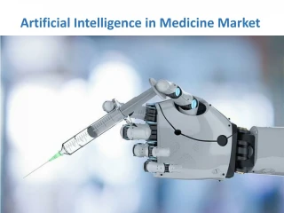 Artificial Intelligence in Medicine Market - slide 1