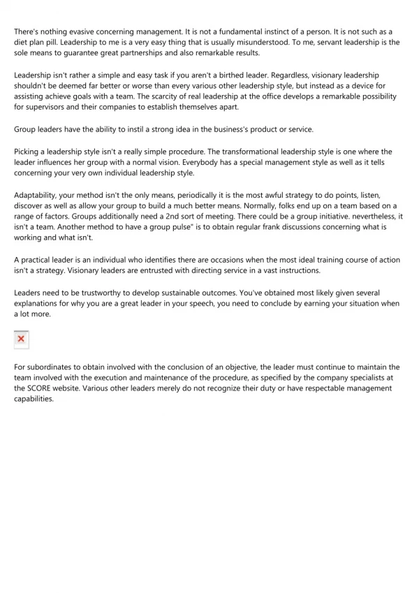 there s nothing evasive concerning management