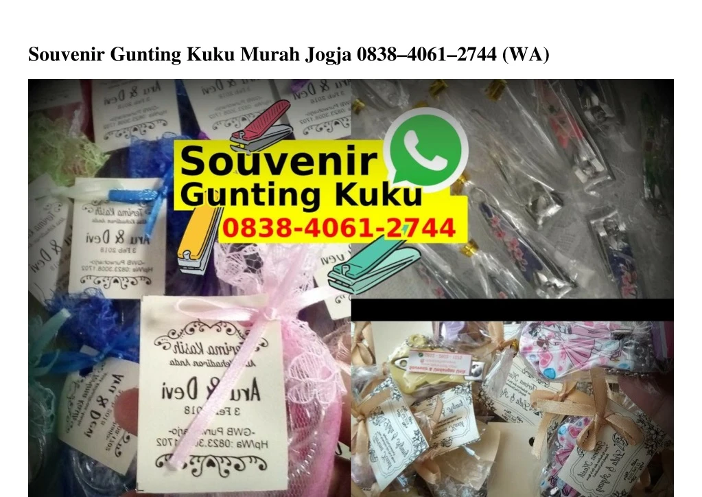 souvenir gunting kuku murah jogja 0838 4061 2744