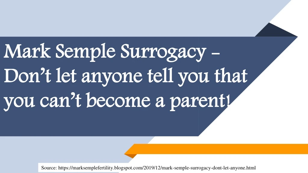 mark semple surrogacy don t let anyone tell you that you can t become a parent