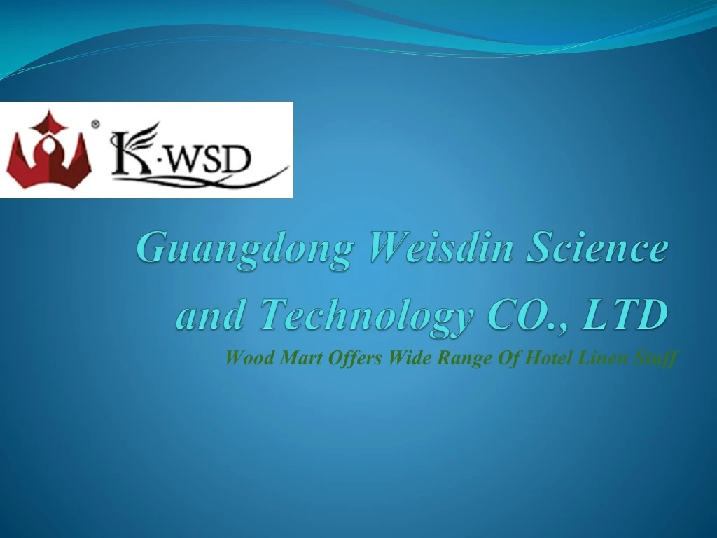 guangdong weisdin science and technology co ltd