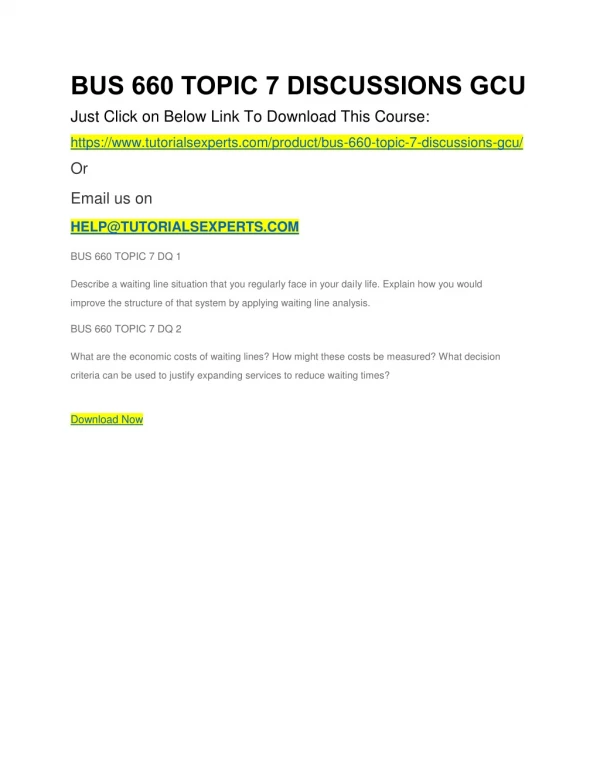 bus 660 topic 7 discussions gcu just click
