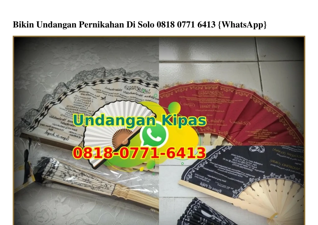 bikin undangan pernikahan di solo 0818 0771 6413