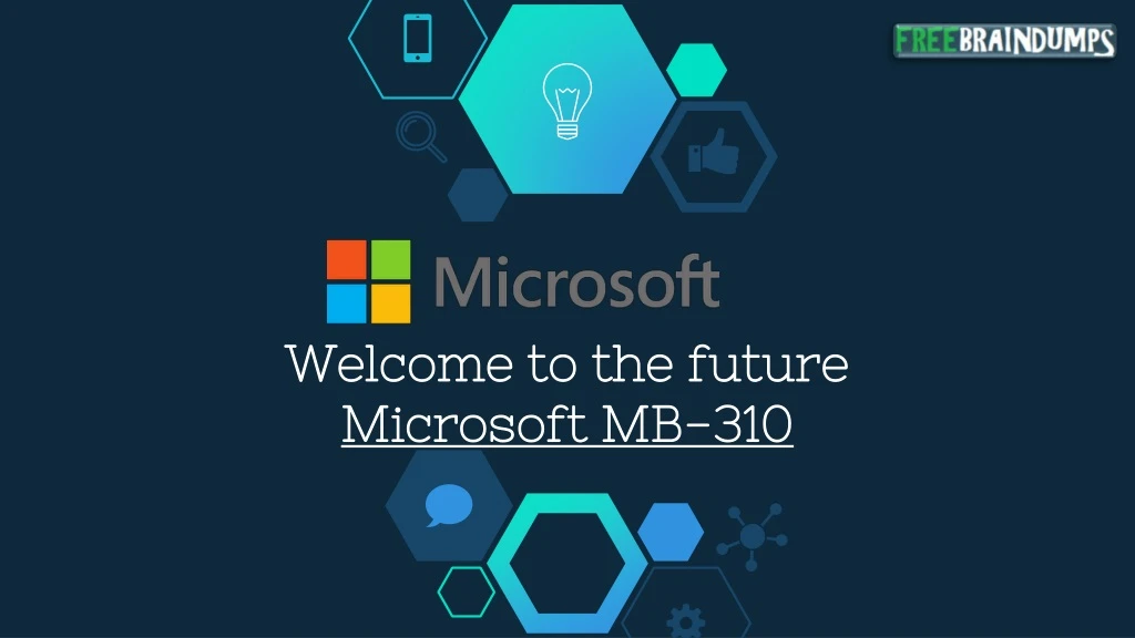 welcome to the future microsoft mb 310