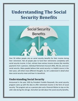 PPT - Social Security Spouse And Survivor Benefits For The Modern ...