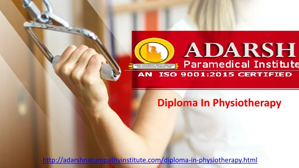 diploma in physiotherapy