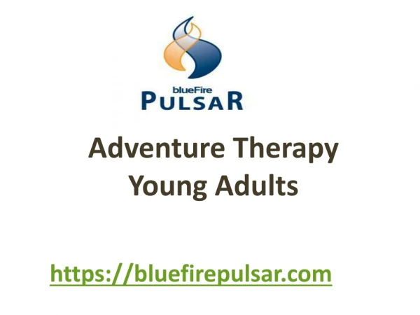 Adventure Therapy Young Adults