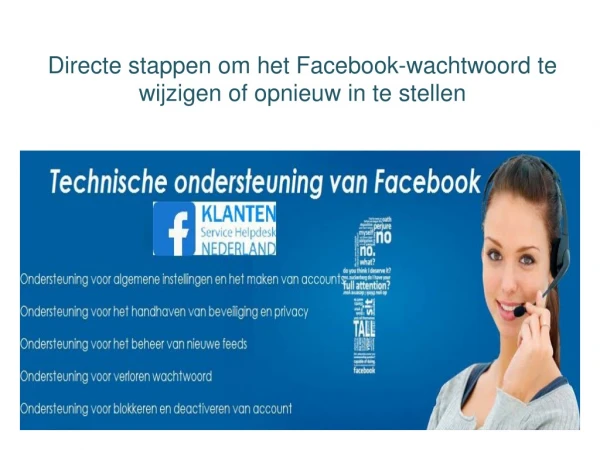 Directe stappen om het Facebook-wachtwoord te wijzigen of opnieuw in te stellen