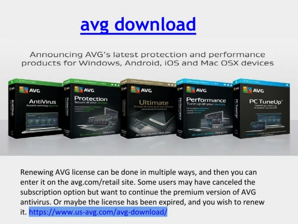 avg download