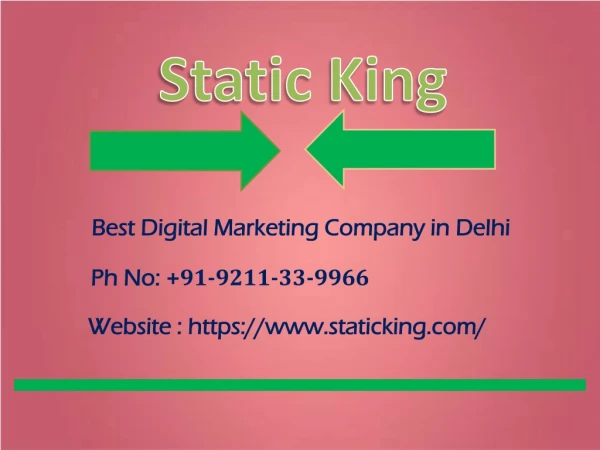 Best Digital Marketing Company in Delhi | SEO Services in Delhi