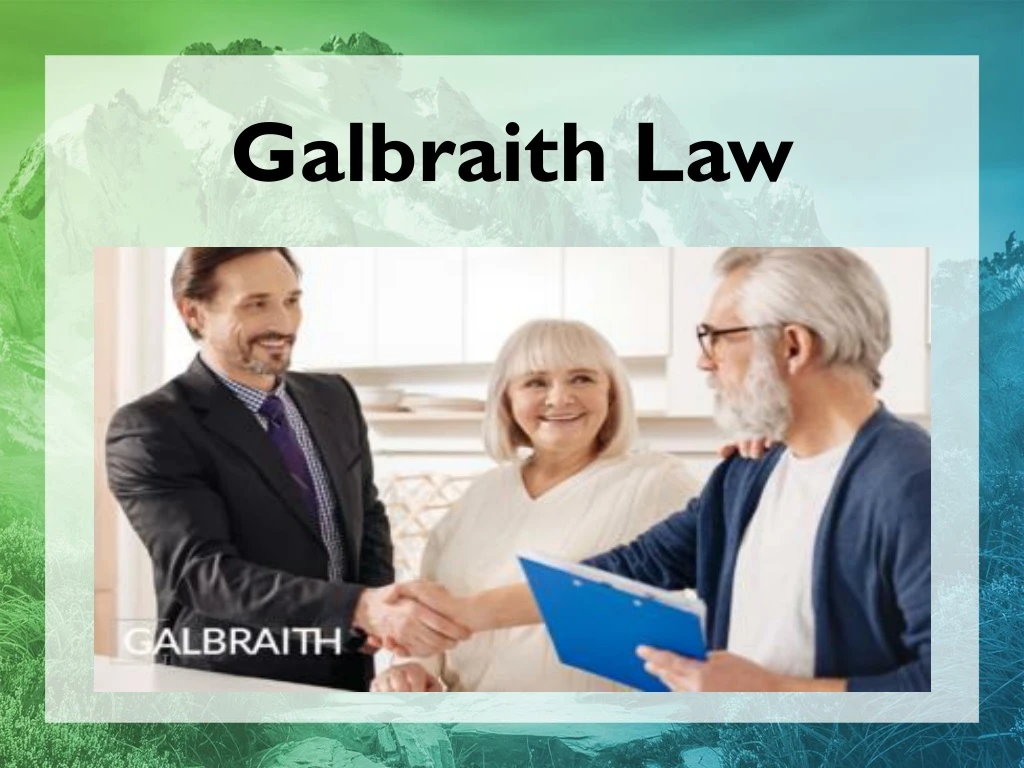 galbraith law