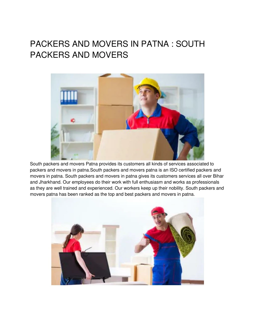 packers and movers in patna south packers