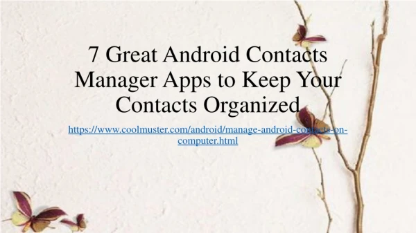 7 great android contacts manager apps to keep your contacts organized