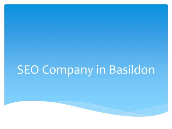 No.1 SEO Services in Basildon, London