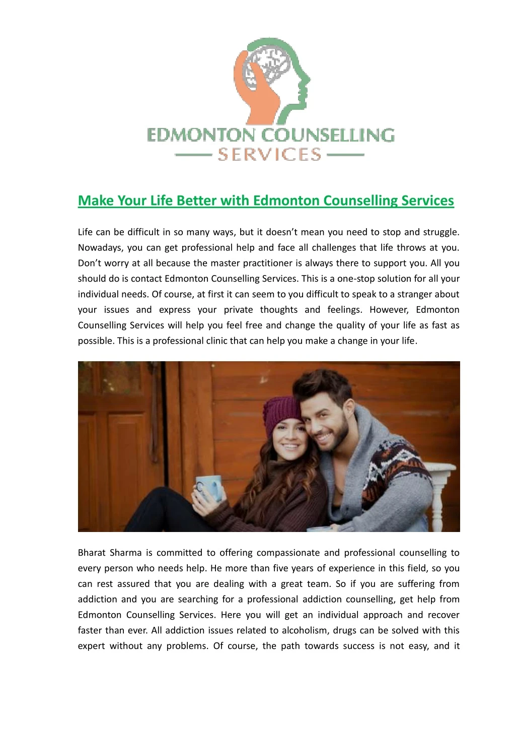 make your life better with edmonton counselling