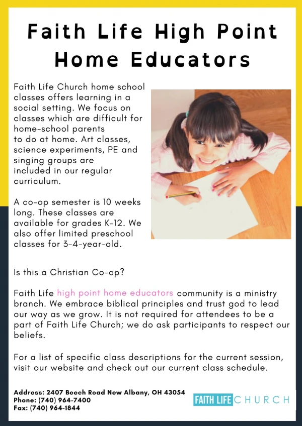 Faith Life High Point Home Educators