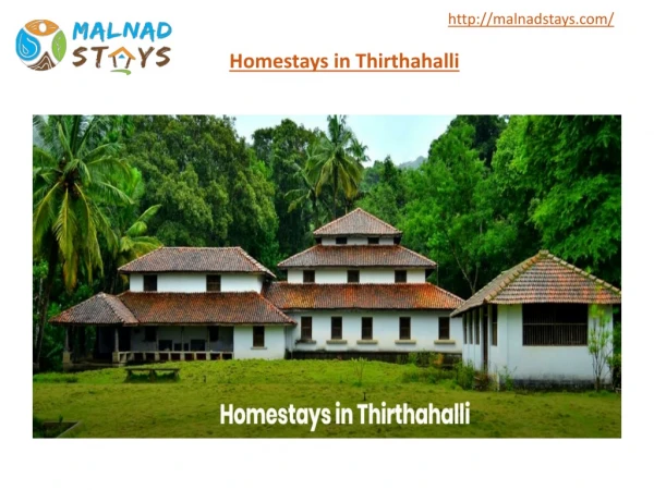 Homestays in Thirthahalli