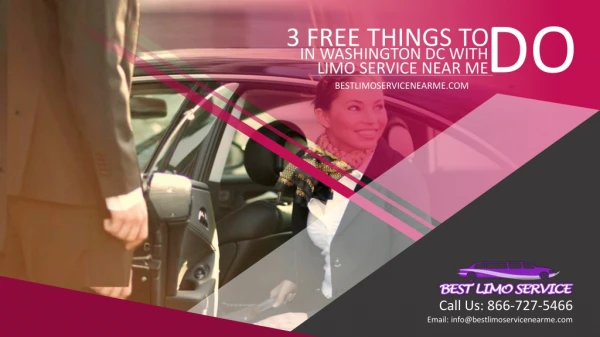 3 Free Things to Do in Washington DC with Cheap Limo Service