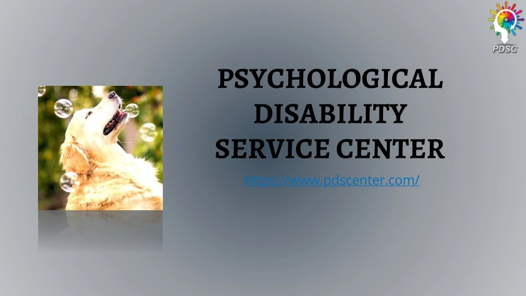 psychological disability service center