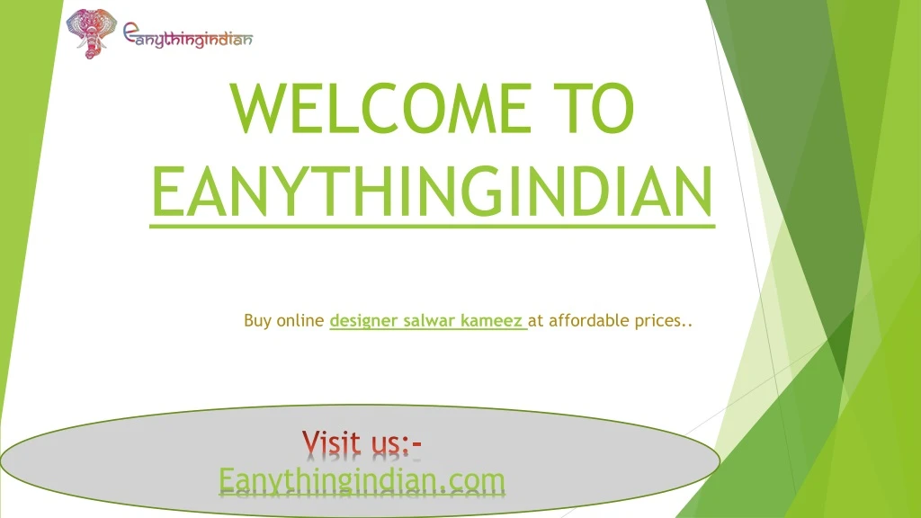 welcome to eanythingindian