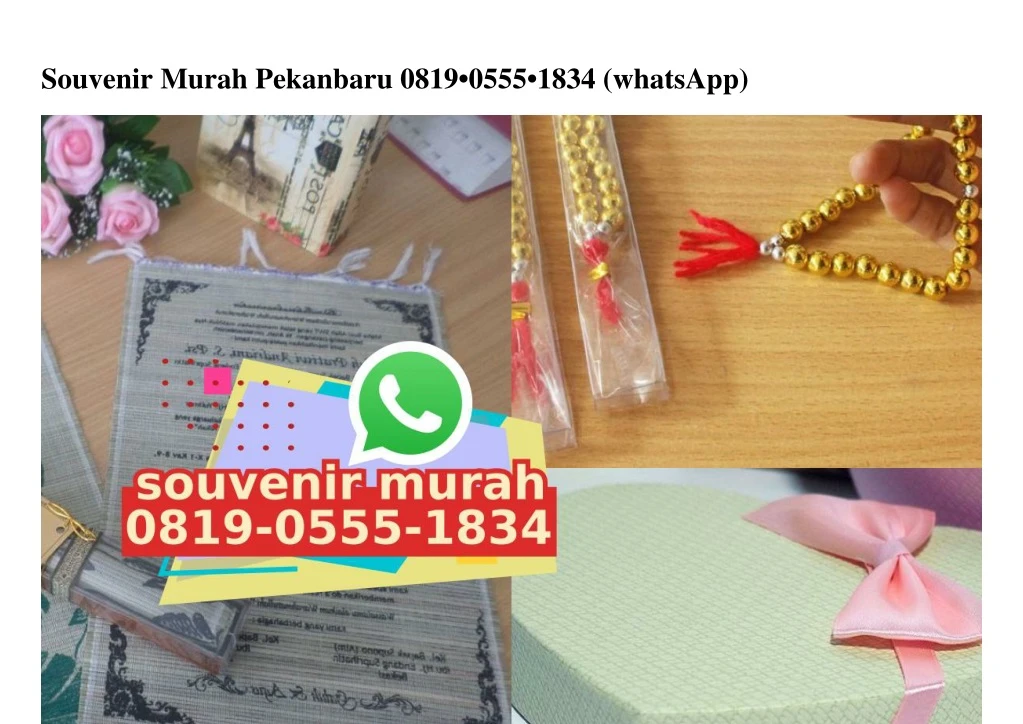 souvenir murah pekanbaru 0819 0555 1834 whatsapp