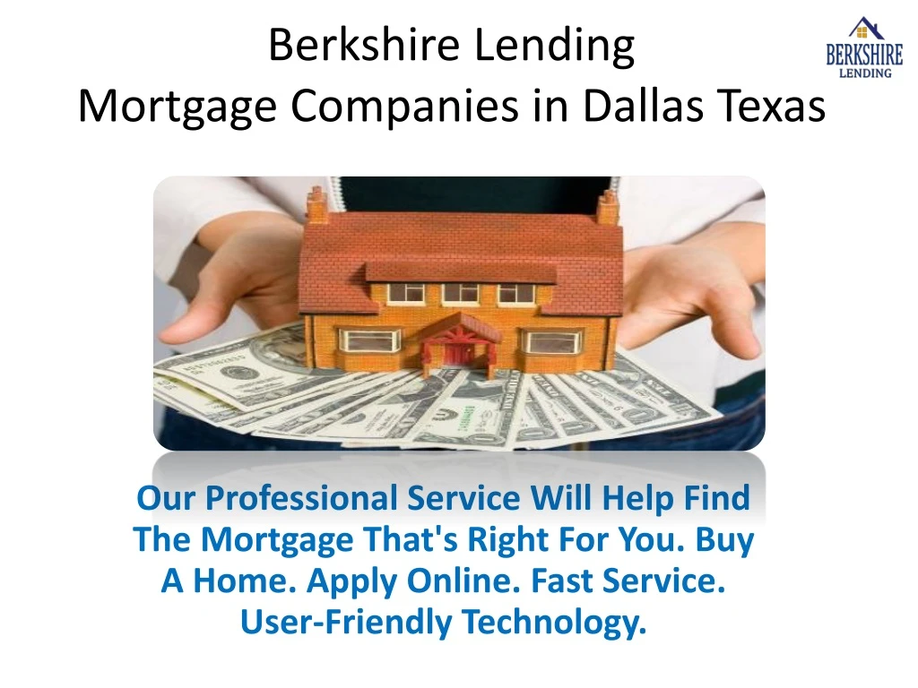 berkshire lending mortgage companies in dallas texas