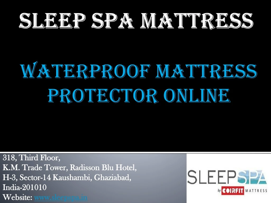 waterproof mattress protector online